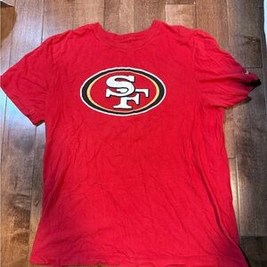 Red San Francisco 49ers Logo T-Shirt